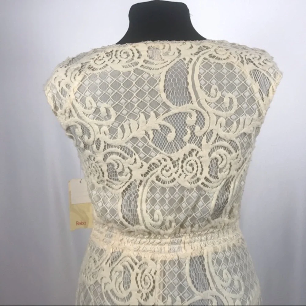 Sold—Reba Island Getaway Midi Dress in Butter - Picture 10 of 15